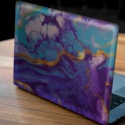 Resim Mor Ebruli Desen Notebook Sticker, Laptop sticker,, Hp Sticker, Asus Sticker, 15.6 inç Sticker 