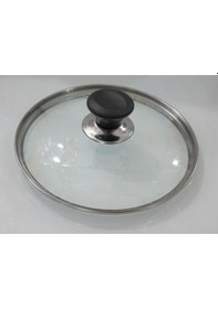 Resim Cam Kapak Tencere Kapağı 20 Cm 