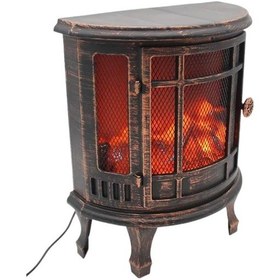 Resim Dekoratif Ledli Şömine Lamba Ayaklı 31x36cm Alk4594 