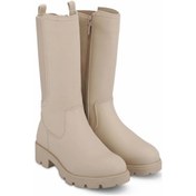 Resim Pinokyo Matmazel Kız Çocuk Bot Fermuarlı - Krem - 31 Krem 