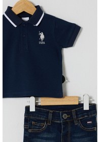 Resim U.s. Polo Assn Erkek Bebek Lacivert Takım Usb2627-c-v2 Lacivert 