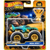 Resim Hot Wheels Monster Trucks Mega Wrex Trophy Şampiyonları Serisi 