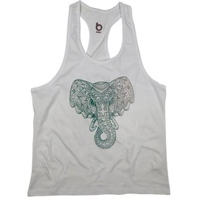 Resim Bluu Ephantx Fitness Gym Tank Top Sporcu Atleti (532942044) Beyaz 