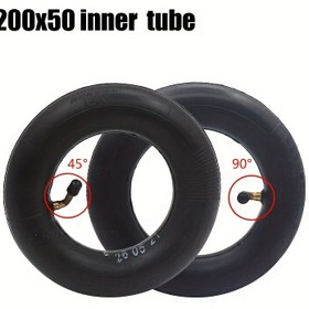 Resim 8 İnç 200X50 İç Lastik 200*50 İç Kamera Razor Scooter E100 E150 E200 ESpark Crazy Cart Scooters için 