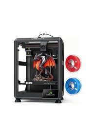 Resim Creality K2 Se 3d Yazıcı, Pla Filamanlı 2 Kg Rastgele Renk , Çok Renkli Baskıyı Destekler, Cfs Gerektirir, 500 Mm/s Yüksek Hızlı Baskı, Otomatik Seviyelemeli Baskı Hacmi 220 X 215 X 245 Mm 
