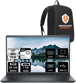 Resim Dell Vostro 3520 i5 1135G7 36GB RAM 1TB SSD 15.6'' FHD FDOS N2063PVNB3520U & PER4 ÇANTA 