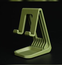 Resim AboutThePerfect Şık ve fonksiyonel masaüstü düzenleyici, iPhone standı ve tepsi seti 