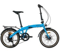 Resim FX 3600 Acera 9 Vites Katlanır Bisiklet Mavi Siyah 