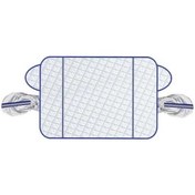 Resim Besthome1 Manyetik Kar Ve Güneş Koruma Kapağı, Araç Ön Camı İçin, Yansıtıcı Şeritli, 145x105cm Mavi 9391a 