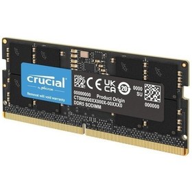 Resim Crucial Ct16g64c52cs5 16 Gb Ddr5 6400mhz Cl52 Notebok Bellek 