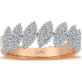 Resim Lova Pırlanta Taşlı Mardaman Yüzük - 1010258 
