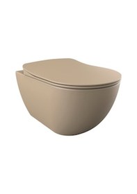 Resim Creavit FE320 Free Rim-Off Asma Klozet Cappicino Mat 