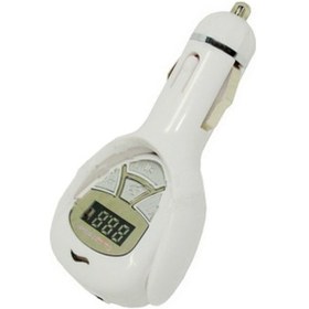 Resim Araba Mp3 Çalar Fm Tranmistter Beyaz 