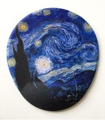 Resim Officeküp Bilek Destekli Mouse Pad Starry Night 