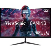 Resim Viewsonic VX3218-PC-MHD 32" 165Hz 1ms (Hdmı+Display) Fhd Curved Monitör 