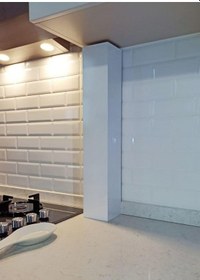 Resim Doğalgaz Borusu Gizleme Mdf 