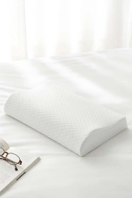 Resim Rivaistanbul Valessa Viscon Ortopedik Yastık Büyük Boy 40x60x12 Cm Beyaz 