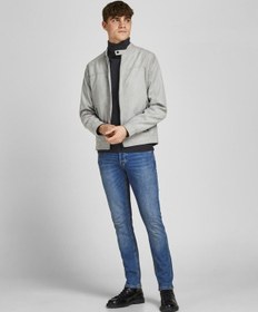 Resim Jack & Jones Jack&jones Jjıglenn Jjorıgınal Erkek Slim Fit Kot Pantolon Mavi 001 
