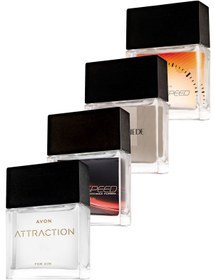 Resim AVON Full Speed, Black Suede, Full Speed Max Turbo Ve Attraction Erkek Parfüm Paketi 