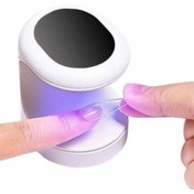 Resim Ronanna Mini Taşınabilir Kalıcı Oje Jel Tırnak Kurutucu Fototerapi Makinesi 