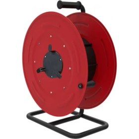 Resim Bemis Metal Kırmızı Kablo Makarası (Kulaklı Kapaklı) 