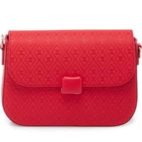 Resim Kırmızı Print Kadın Omuz Çantası - S25Y1PR09172-S4R 