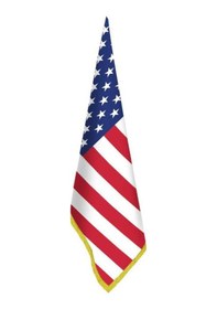 Resim Amerika Birleşik Devletleri Bayrağı -ofis -makam-toplantı Odaları - Saçaklı Makam Bayrağı 1 