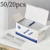 Resim 50/20 adet, Tırnak Temizleme Bezi, Bağımsız Ambalaj, Taşınabilir Olması, Tırnak Boyası Temizleme Ped, Tırnak Aksesuarlarını Temizlemek İçin Kullanılır, Mobil Telefon Ekranı Temizlemek İçin - Seyahat Aksesuarı 