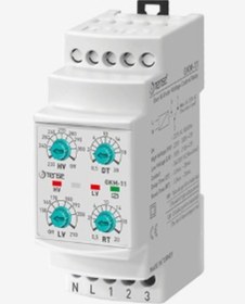 Resim Tense Gkm-11 Monofaze Aşırı-Düşük Gerilim Kontrol Rölesi Ray Tipi N11.8 
