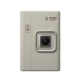 Resim Fujifilm Instax Mini Liplay Plus Hybrid Fotoğraf Makinesi Sand Beige 