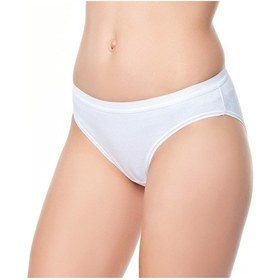 Resim 3 Lü Paket Tutku Bayan Düz Bikini Külot 
