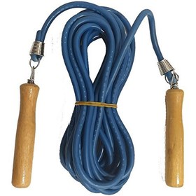 Resim Avessa 2807L 7 Metre Ahşap Saplı Lacivert Atlama İpi 