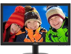 Resim Philips 243V5LHSB5/01 23.6" 1ms Full HD LED Monitör 