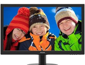 Resim Philips 243V5LHSB5/01 23.6" 1ms Full HD LED Monitör 