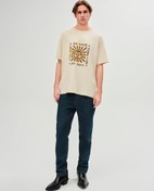 Resim LTB YANESE Erkek Basic Baskılı Sıfır Yaka Taş T-shirt 1225842726089 