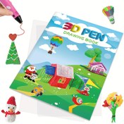 Resim 42 Desen 3D Çizim Kitabı 3D Kalem İzleme Şablonları ile - Renkli Karikatür Köy Manzarası, Doğum Günleri ve Noel Hediyeleri için İdeal, Pil Gerektirmez, Doğum Günü Hediyesi|Oyuncağı Tasarım|Pil Gerektirmez 