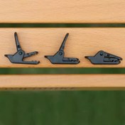 Resim 10/20 adet Siyah Rüzgar Geçirmez Çadır Klipsleri - Ağır Hizmet Tipi Güçlendirilmiş Su Geçirmez Çene Tasarımı, Kamp Tente ve Barınak için Güvenli Tutuş, Dayanıklı Plastik Dış Mekan Sığınma Kelepçeleri 