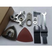 Resim Reedark Aynalı Testere'den Evrensel Aleti: Ahşap İşleme, Kesme, Kenar Tadilatı İçin Çok Fonksiyonlu Dönüştürücü Uç C Modeli Somunlu Geliştirilmiş 