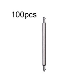 Resim 100 Adet / Takım 304 Paslanmaz Çelik Kayış Biyel Kayış Anahtarı Pabuçları, Stil: Tek Sürükleme 1.5x20mm 