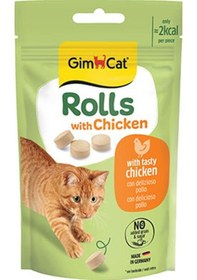 Resim Gimcat Rolls Tavuklu Kedi Ödül Maması 50 Gr 157-30041.01 