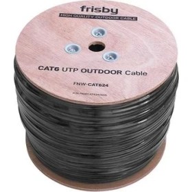 Resim FRISBY FNW-CAT624 CAT6 UTP DIŞ ORTAM KABLOSU 305 METRE 