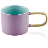 Resim Rainbow Porselen Kupa Mor 270 Ml The Mia