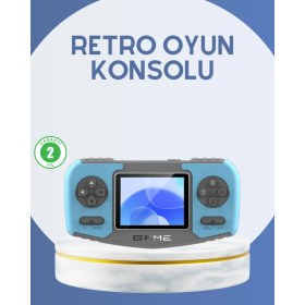 Resim Teknodayım Çocuklara Özel Retro Oyun Konsolu Portatif Eğlence Cihazı 