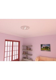 Resim Motifpiyer Tavan Spot Göbek Tsg-Duz-Daire-56Cm Çap 