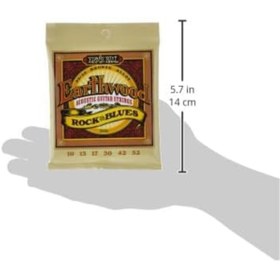 Resim AyrStore Rock and Blues Plain G Earthwood 80/20 Bronz Akustik Gitar Telleri 10-52 Kalınlık 