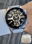 Resim Daniel Klein Gri Renk Silikon Kordon Android/ios Uyumlu Akıllı Kol Saati Ve Bluetooth Kulaklık 