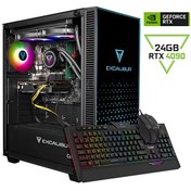 Resim Excalibur E65Z.129K-EX90X-0RE i9 12900KF 64 GB RAM 2 TB NVMe SSD Gen4 24 GB RTX 4090 FreeDOS Oyun Bilgisayarı Casper