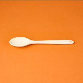 Resim Aroww Silikon Kaşık - Krem Renkli 