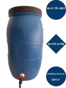 Resim AKAY TİCARET 120 litre varil sızdırmaz musluk 