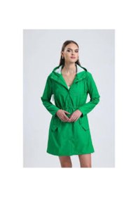 Resim T Rain Pu Raincoat L Beden Açık Yeşil Erkek Yağmurluk Açık Yeşil 